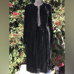 Rena Lange velvet coat